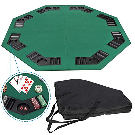 Portable Foldable Poker Table Set 